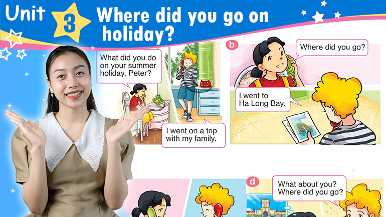 Unit 3: Where did you go on holiday ?