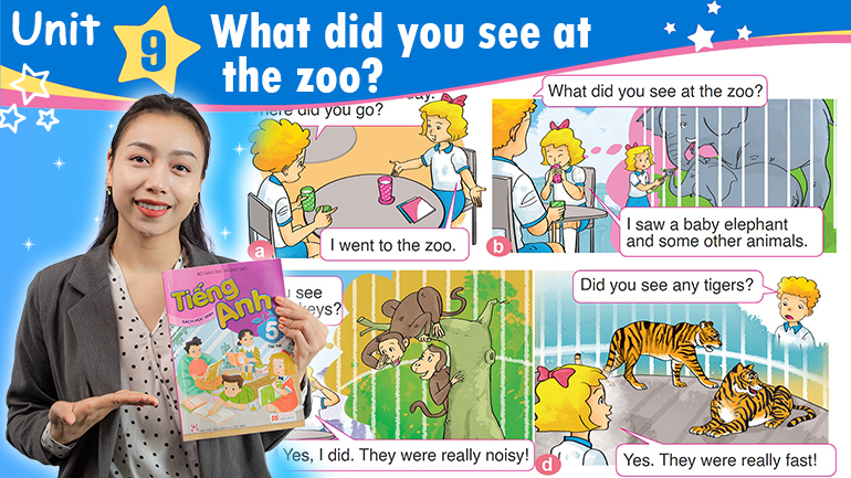 Unit 9: What did you see at the zoo ?