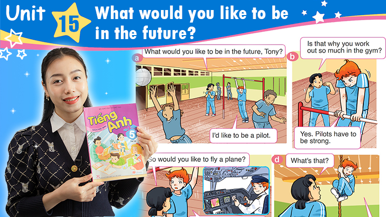 Unit 15: What would you like to be in the future ?