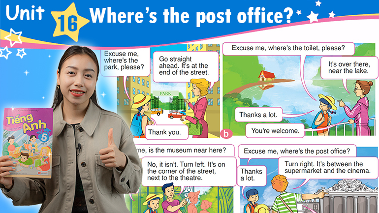 Unit 16: Where's the post office ?