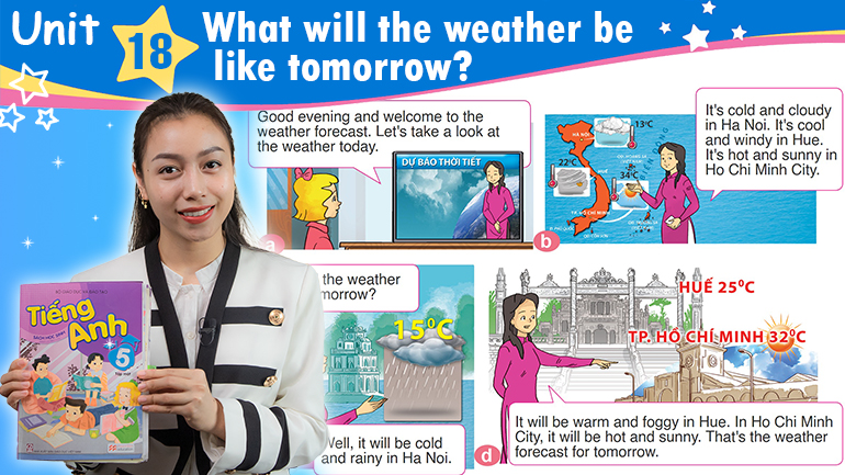 Unit 18: What will the weather be like tomorrow ?