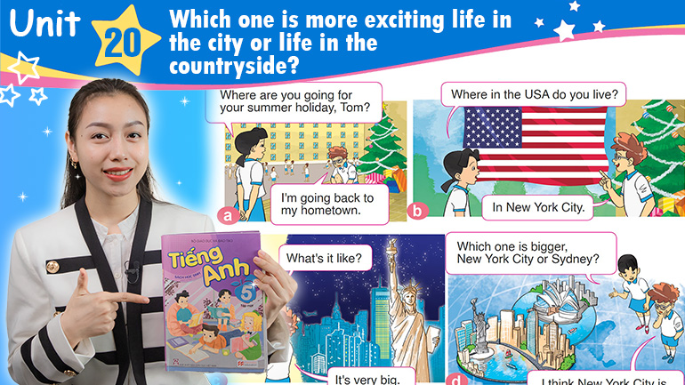 Unit 20: Which one is more exciting, life in the city or life in the countryside ?