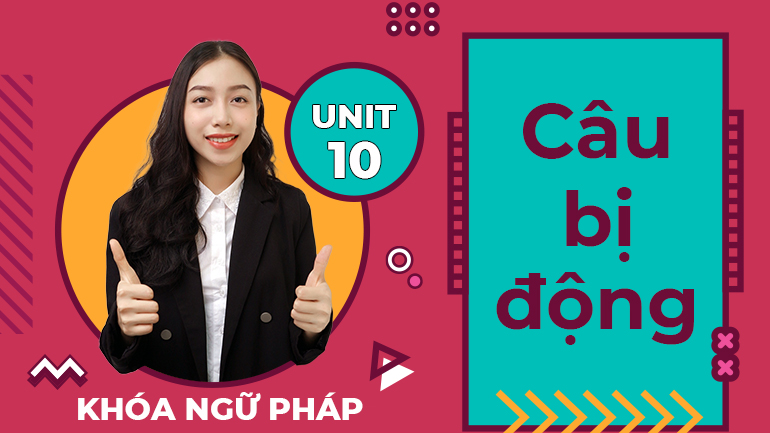 Unit 10 Câu bị động