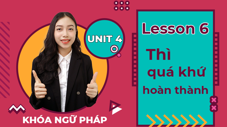 Unit 4 - Lesson 6 Past Perfect Tense