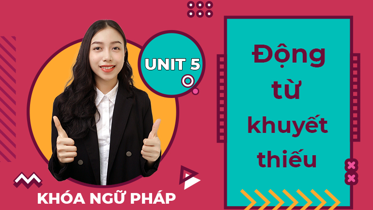 Unit 5 Động từ khuyết thiếu